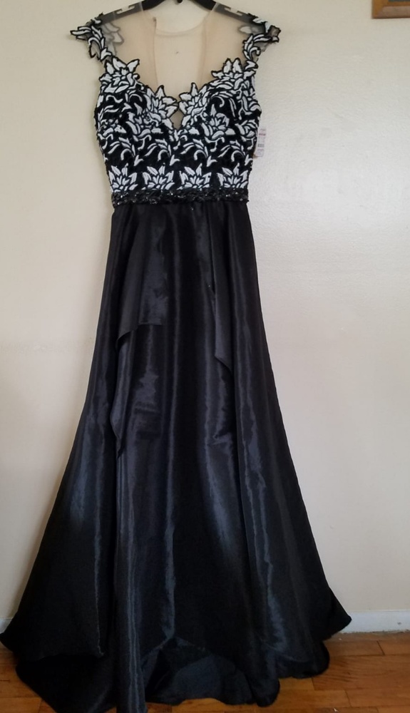 NWT Mac Duggal High Low Gown
